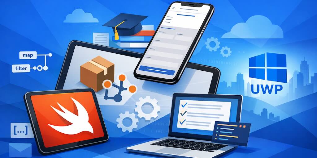 Stream APIs, Swift Package Manager, Tutorial Trail Refresh, and the UWP Transition